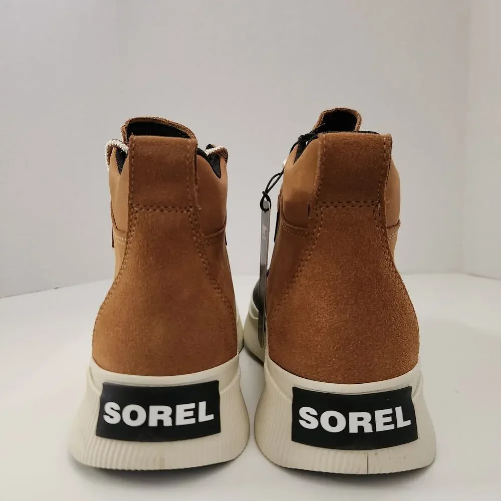 SOREL Women's Out N About lV Classic Waterproof Boot - Taffy, Black - 8.5